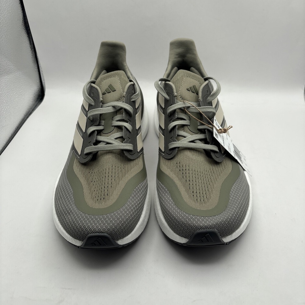 adidas PureBoost 5 Olive Strata Mens Sz 11.5 Running Shoes IF9195 New w/Tags - Picture 4 of 8